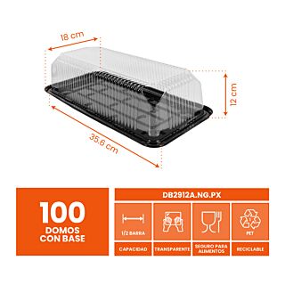 DOMO&Re❤ページ27cm Domos para pastel PET | Grupo WOW