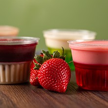 Vasos para Gelatina, Flan, Yogurt, Nieve o Dulces